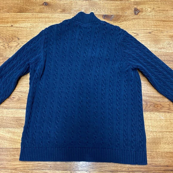 Ralph Lauren sweater navy blue! Size medium. Unisex - Picture 4 of 4